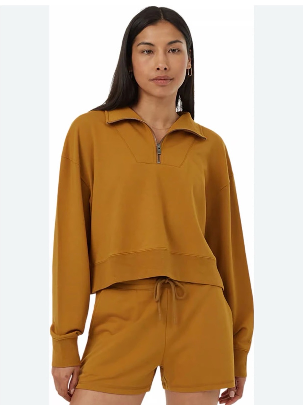 tentree SoftTerry Light 1/4 Zip Sweatshirt